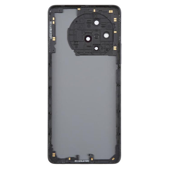 For TCL 50 XL NxtPaper Original Back Cover with Camera Lens Cover(Black)
