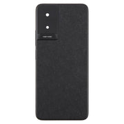 For TCL K24 Original Back Cover with Camera Lens Cover(Black)