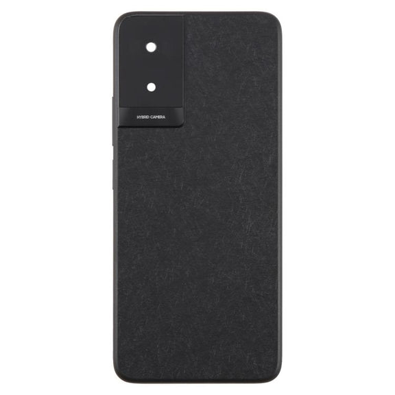 For TCL K24 Original Back Cover with Camera Lens Cover(Black)