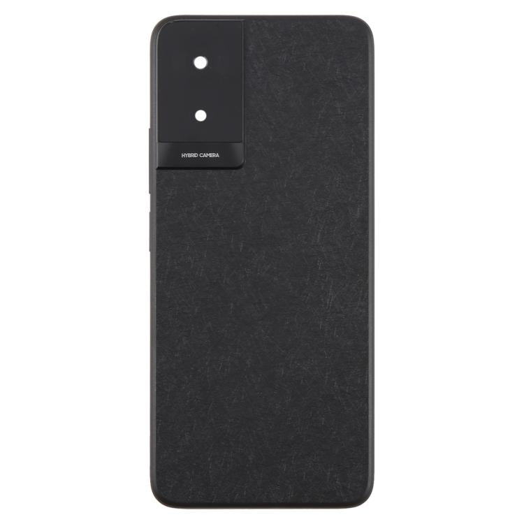 For TCL K24 Original Back Cover with Camera Lens Cover(Black)