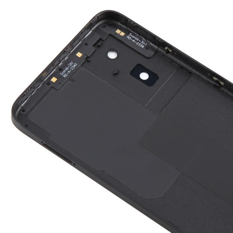 For TCL K24 Original Back Cover with Camera Lens Cover(Black)