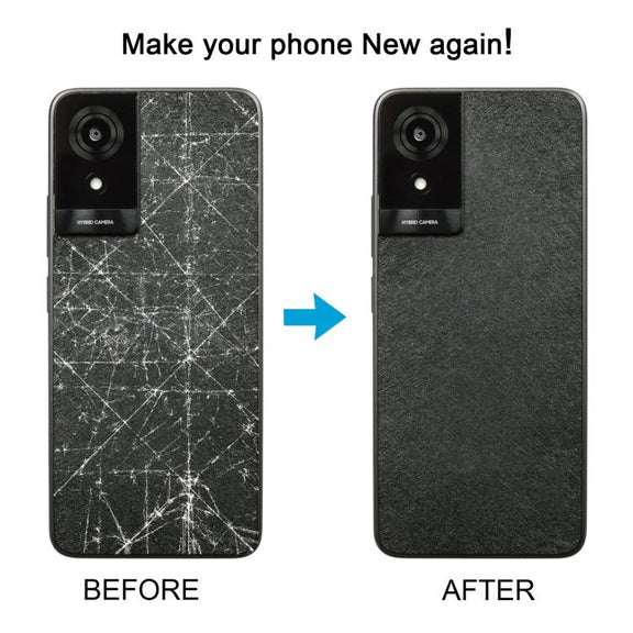 For TCL K24 Original Back Cover with Camera Lens Cover(Black)