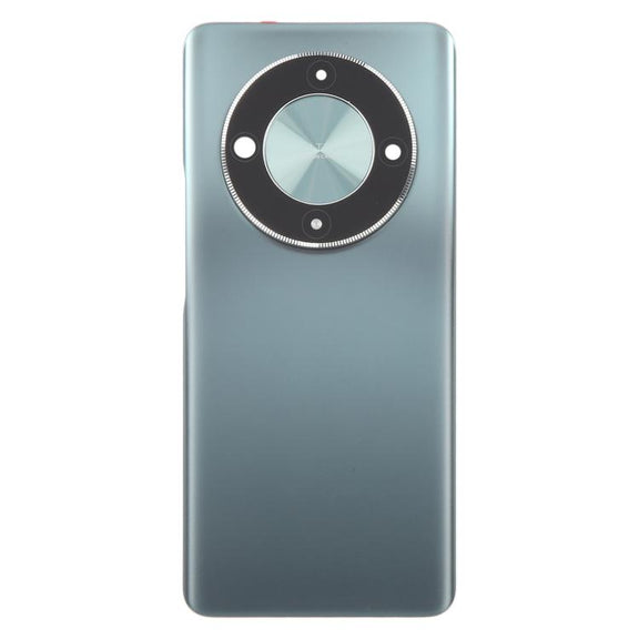 For Honor X9b Back Cover with Camera Lens Cover(Green)
