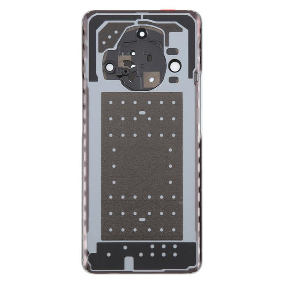 For Honor X9b Back Cover with Camera Lens Cover(Silver)