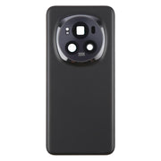 For Honor Magic6 Pro Back Cover with Camera Lens Cover(Black)