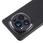 For Honor Magic6 Pro Back Cover with Camera Lens Cover(Black)