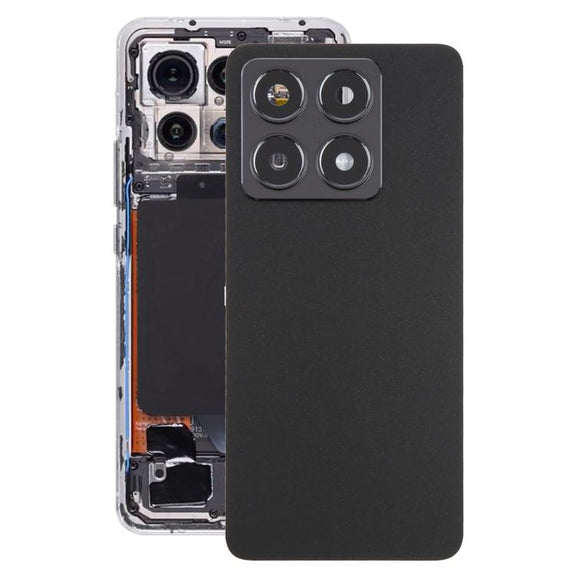 For Xiaomi 14T OEM Back Cover with Camera Lens Cover(Black)