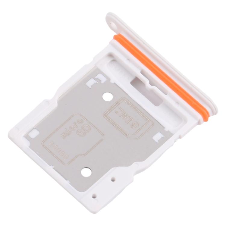 For Nothing CMF Phone 2 Pro SIM Card Tray + SIM Card Tray / Micro SD Card Tray (White) - free shipping - PMC TechLife - Order now!