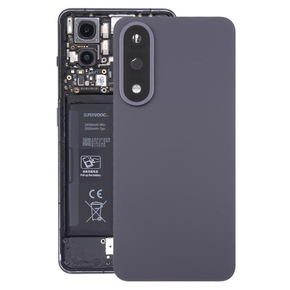 For OnePlus Ace 5 Ultra Back Cover with Camera Lens Cover(Black)