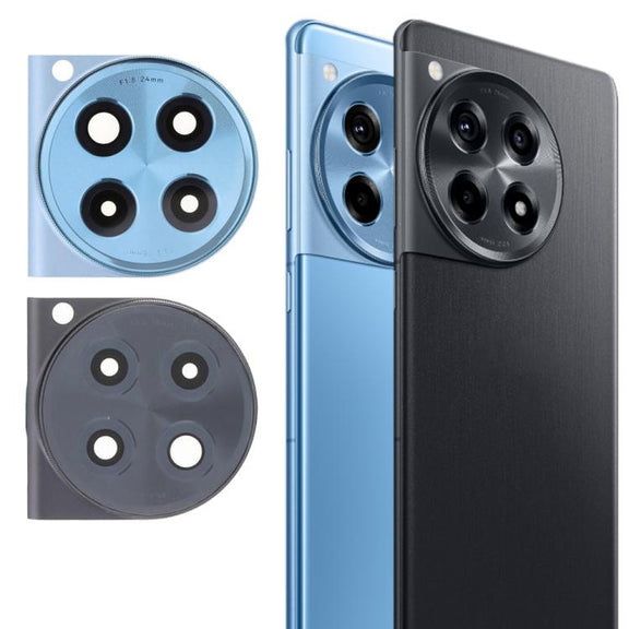 For OnePlus 12R Camera Lens Cover (Titanium Color)