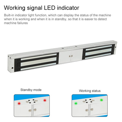YH-280D Double Door Magnetic Lock (280kg) - free shipping - PMC Jewellery - Order now!