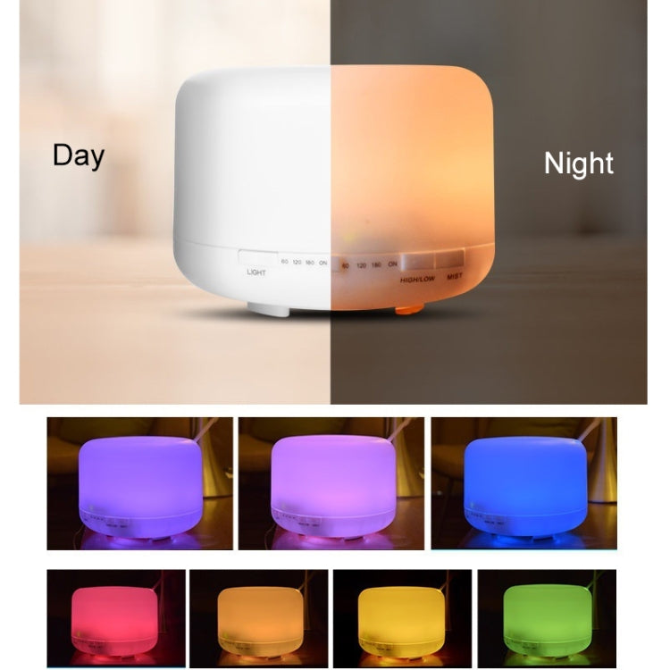 Ultrasonic Aroma Diffuser with Colorful LED Lights (US Plug)(White) - Air Purifiers & Accessories by PMC TechLife | Online Shopping South Africa | PMC TechLife | Buy Now Pay Later Mobicred