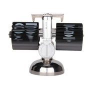 Balance Shaped Metal Auto Flip Down Clock Desktop Decorative Clock with Single Holder