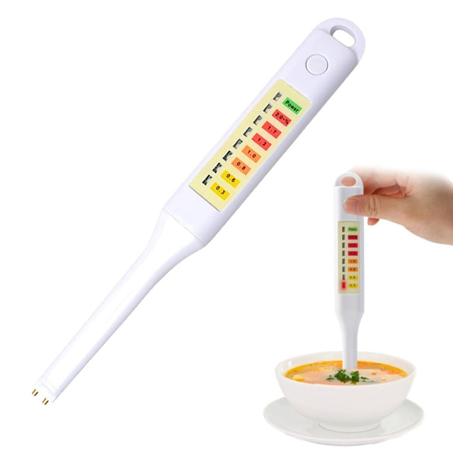 Salinity Analyzer Meter Salty Check Food Salinometer Water-resistant Salt Tester (NS01)