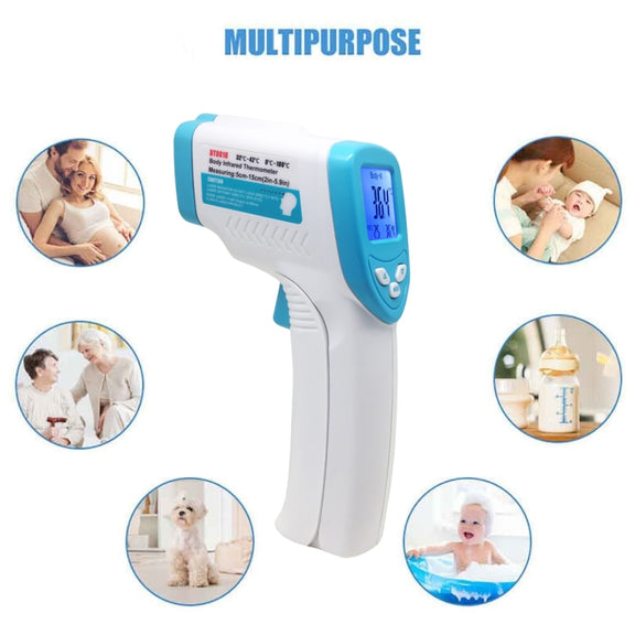 DT8018 Non-contact Forehead Body Infrared Thermometer, Temperature Range: 32.0 Degree C