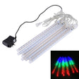 30cm 8 Light Bars Meteor Shower Lamp, 17 LED Meteor Shower Lamp for Christmas(Colorful Light) - Meteor Light by PMC TechLife | Online Shopping South Africa | PMC TechLife | Buy Now Pay Later Mobicred