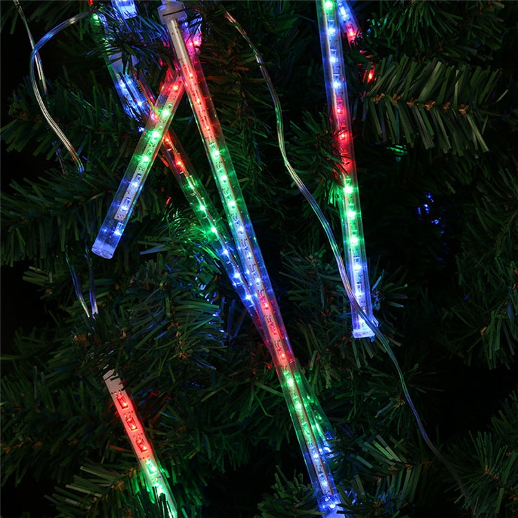 30cm 8 Light Bars Meteor Shower Lamp, 17 LED Meteor Shower Lamp for Christmas(Colorful Light) - Meteor Light by PMC TechLife | Online Shopping South Africa | PMC TechLife | Buy Now Pay Later Mobicred