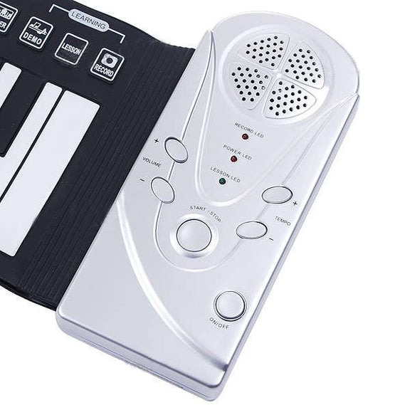Portable Roll-up 49-Key Soft Keyboard Piano