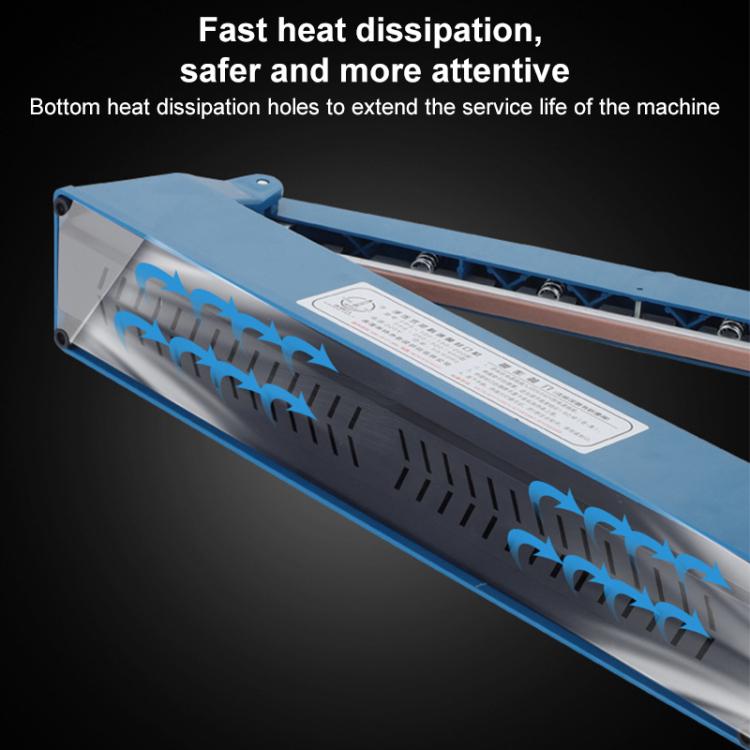 FS-300 300mm Heat Sealing Hand Impulse Poly Sealer Closer Machine (EU Plug) - Preservation Supplies by PMc TechLife | Online Shopping South Africa | PMc TechLife | Buy Now Pay Later Mobicred