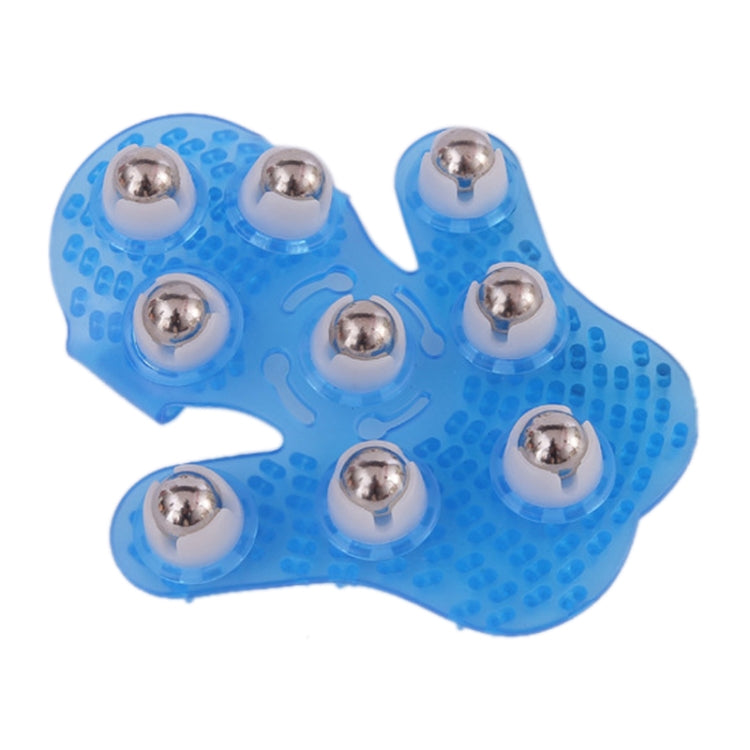 Thickened Palm-shaped Handheld Ball Meridian Massager(Blue) - free shipping - PMC TechLife - Order now!