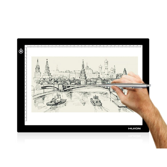 Huion L4S USB Portable 17.7 inch Ultra Slim Adjustable Brightness Art Craft Tattoo Tracing Light Box Pad Board - free shipping - PMC Jewellery - Order now!