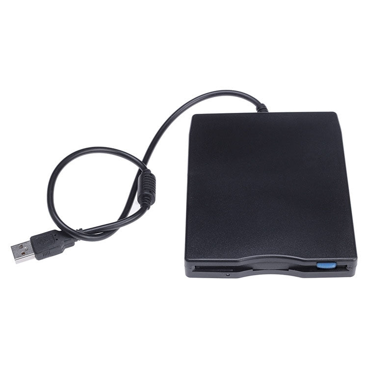 USB Portable Diskette Drive, USB External Floppy Drive(Black) - Rewritable Drive by PMC TechLife | Online Shopping South Africa | PMC TechLife