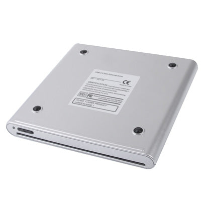 USB 2.0 Slim Aluminum Alloy Portable Slot-in External DVD-RW Drive, Plug and Play - Rewritable Drive by PMC Jewellery | Online Shopping South Africa | PMC Jewellery | Buy Now Pay Later Mobicred