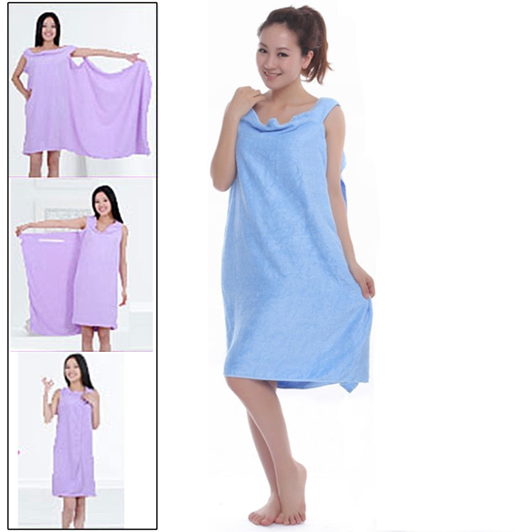 Magic Towel Bath Towel Clothes Beach Towel Dress for Adults, Size: 150 x 80cm(Blue) - Towel Sets by PMC TechLife | Online Shopping South Africa | PMC TechLife | Buy Now Pay Later Mobicred