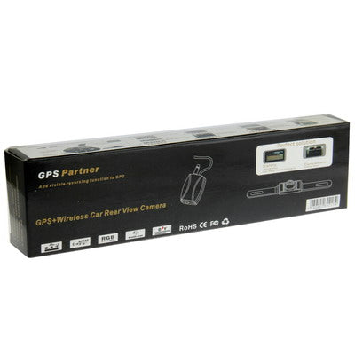 7 LED IR Infrared Waterproof Night Vision License Plate Frame Astern Backsight With Scaleplate, Support Installed in GPS Navigator , Wide Viewing Angle: 140 degree (YX001)(Black) - Rear View Cameras by PMC TechLife | Online Shopping South Africa | PMC TechLife | Buy Now Pay Later Mobicred