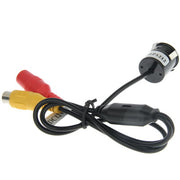 Water-resistant Wired Punch DVD Rear View Camera With Scaleplate , Support Installed in Car DVD Navigator or Car Monitor , Wide Viewing Angle: 170 degree (WD004)(Black)