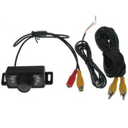 7 LED IR Infrared Water-resistant Night Vision Wired Short Lens DVD Rear View, With Scaleplate , Support Installed in Car DVD Navigator or Car Monitor , Wide Viewing Angle: 140 degree (YX002)(Black)