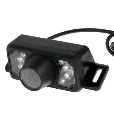 7 LED IR Infrared Waterproof Night Vision Wireless Short Lens DVD Rear View With Scaleplate , Support Installed in Car DVD Navigator , Wide Viewing Angle: 140 degree (WX002)(Black) - Rear View Cameras by PMC TechLife | Online Shopping South Africa | PMC TechLife | Buy Now Pay Later Mobicred