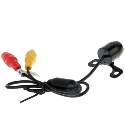 Water-resistant Wireless Butterfly DVD Rear View Camera With Scaleplate , Support Installed in Car DVD Navigator or Car Monitor , Wide Viewing Angle: 170 degree (WX003)(Black)