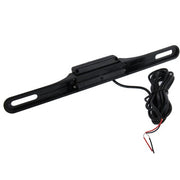 6 LED IR Infrared Water-resistant Night Vision Wireless License Plate Frame Astern Backsight Rear View Camera , Support Installed in Car DVD Navigator or Car Monitor , Wide Viewing Angle: 140 degree (WD001)(Black)