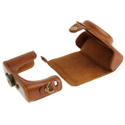 Leather Camera Case Bag for Sony HX50 (Brown)