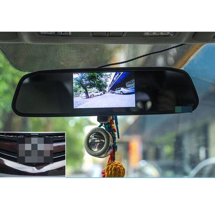 4.3 inch 480*272 Rear View TFT-LCD Color Car Monitor, Support Reverse Automatic Screen Function(Black)