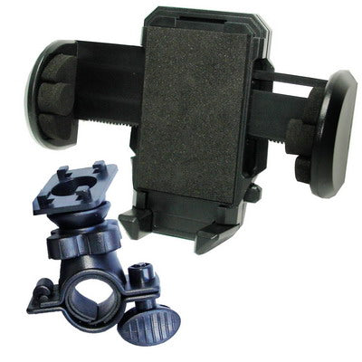 Universal 360 Degree Rotation Quakeproof Bicycle Mount (Bike Holder) for iPhone 5 & 5S & 5C / iPhone 4 & 4S / Other Mobile Phones / MP4 / PDA, Width: 4cm - 7.2cm(Black) - Holders by PMC TechLife | Online Shopping South Africa | PMC TechLife | Buy Now Pay Later Mobicred