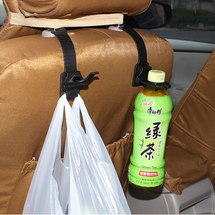 20 PCS Cleverly Plastic Pothook for Car Seat Headrest Backrest(Black) - free shipping - PMC TechLife - Order now!