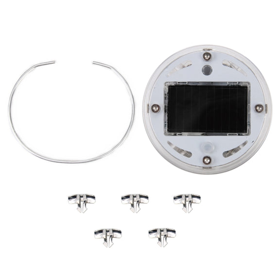 Solar Car LED Colorful Flash Wheel Water-resistant lights