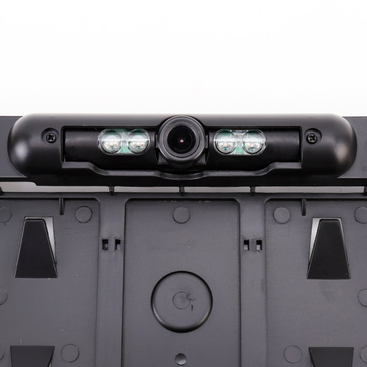 European Car License Plate Frame Rear View Camera, Size: 52.8cm x 12.6cm(Black) - Rear View Cameras by PMC TechLife | Online Shopping South Africa | PMC TechLife | Buy Now Pay Later Mobicred