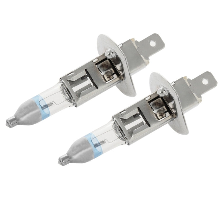 2 PCS H1 12V / 55W / 4300K / 1600lm Xenon Car Headlight Bulbs, Warm White - Halogen Lights by PMC TechLife | Online Shopping South Africa | PMC TechLife