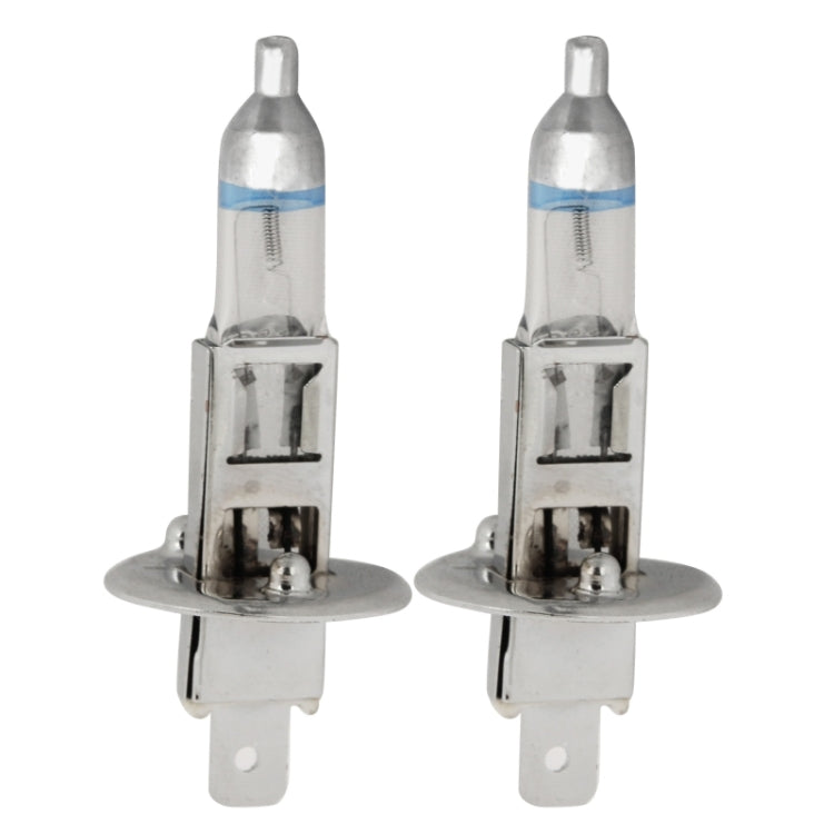 2 PCS H1 12V / 55W / 4300K / 1600lm Xenon Car Headlight Bulbs, Warm White - Halogen Lights by PMC TechLife | Online Shopping South Africa | PMC TechLife