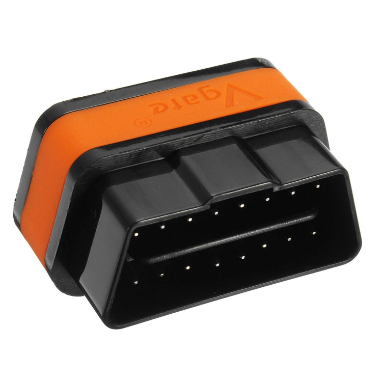 High Quality Super Mini Vgate iCar2 ELM327 OBDII WiFi Car Scanner Tool, Support Android & iOS(Black+Orange) - Code Readers & Scan Tools by Vgate | Online Shopping South Africa | PMC Jewellery | Buy Now Pay Later Mobicred
