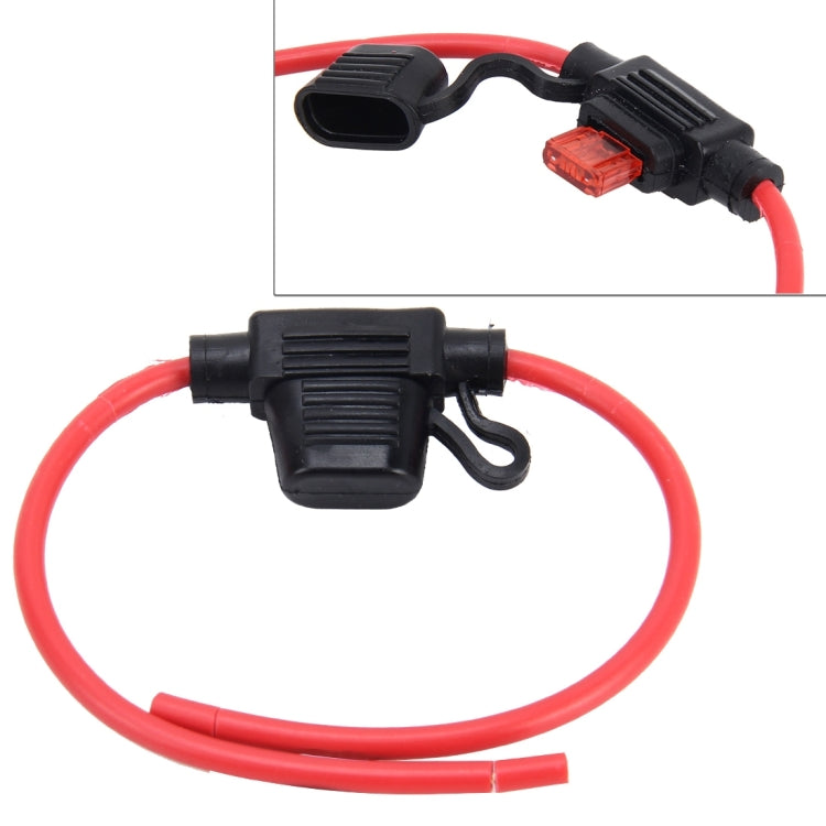 Waterproof Fuse Box Fuse Holder with Wire, DC12V - Fuse by PMC TechLife | Online Shopping South Africa | PMC TechLife | Buy Now Pay Later Mobicred