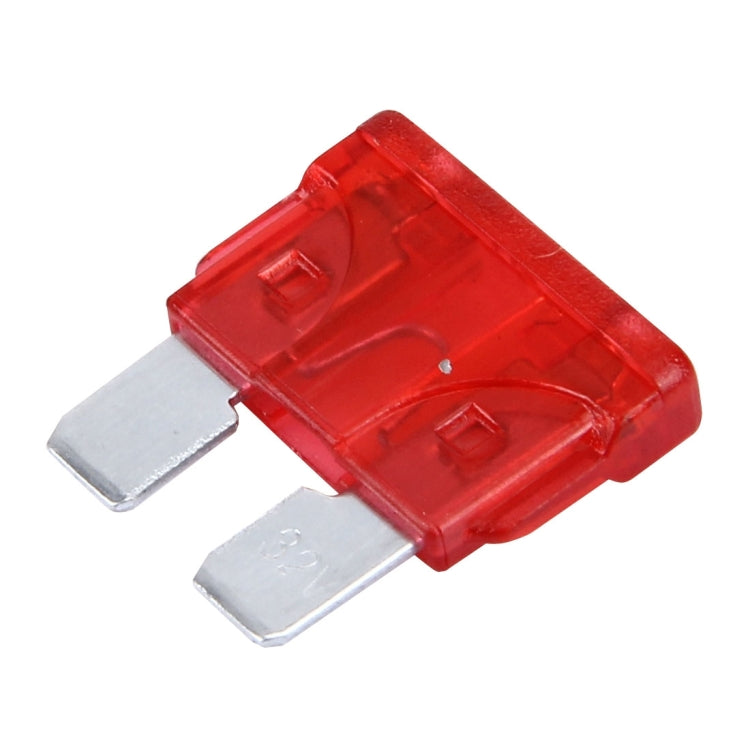 100 PCS Auto Mini Blade Fuse (10A) , DC 12V(Red) - free shipping - PMC TechLife - Order now!