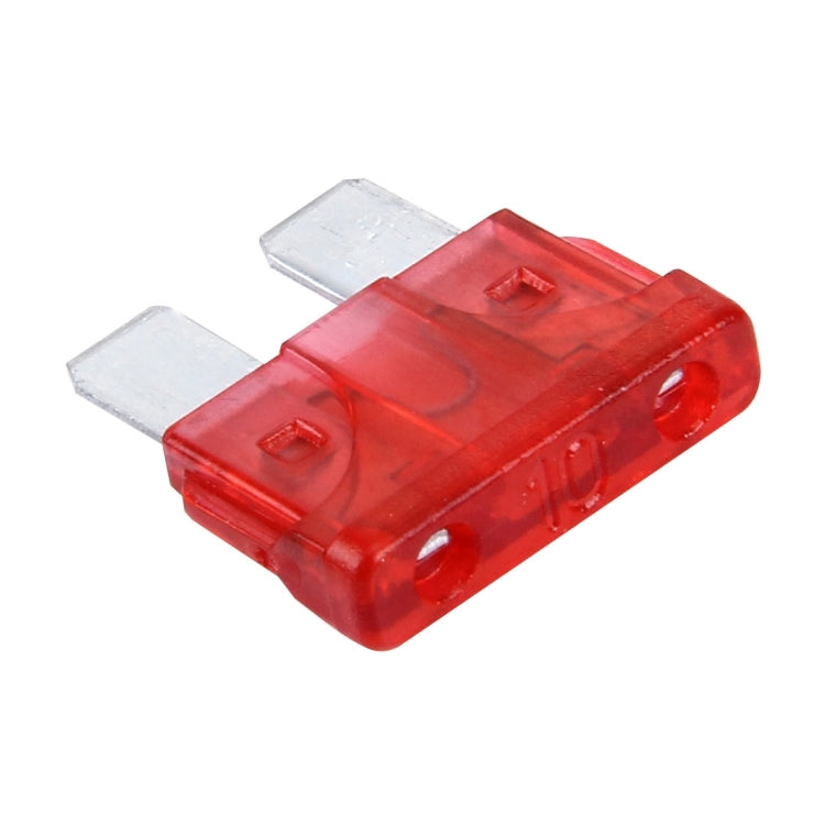 100 PCS Auto Mini Blade Fuse (10A) , DC 12V(Red) - free shipping - PMC TechLife - Order now!