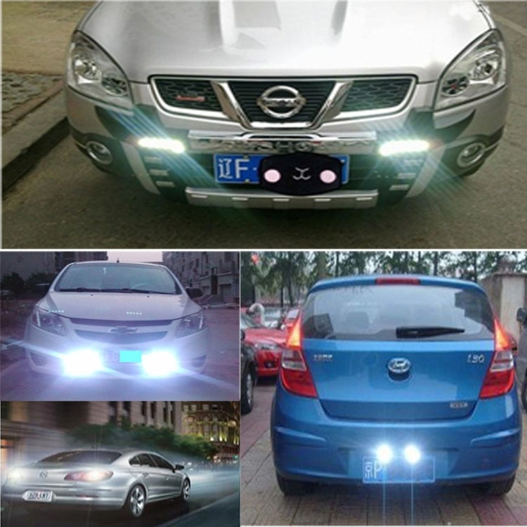 10W 500LM White Light 6500K COB LED Wired Hexagon Eagle Eyes Car Fog Lamp,Wire Length:35cm, DC 12-24V(Silver) - Eagle Eye Lamps by PMC TechLife | Online Shopping South Africa | PMC TechLife | Buy Now Pay Later Mobicred