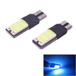 2 PCS T10 3W 160-180LM 2 LED Ice Blue COB LED Decode Car Clearance Lights Lamp, DC12V - Clearance Lights by PMC TechLife | Online Shopping South Africa | PMC TechLife | Buy Now Pay Later Mobicred