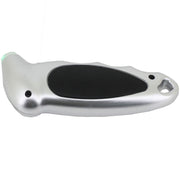 1/4 inch LCD Display Screen Digital Tire Gauge with LED Light, Pressure Range: 0-100PSI(Silver)