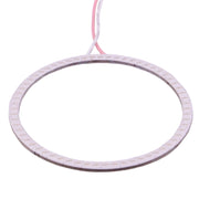 80mm 5W 180LM Angel Eyes Circles Car Headlight Red Light COB LED Lights for Vehicles, DC 12-24V